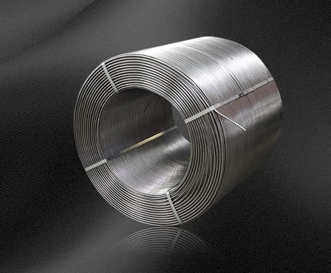 Cored wire for spheroidization