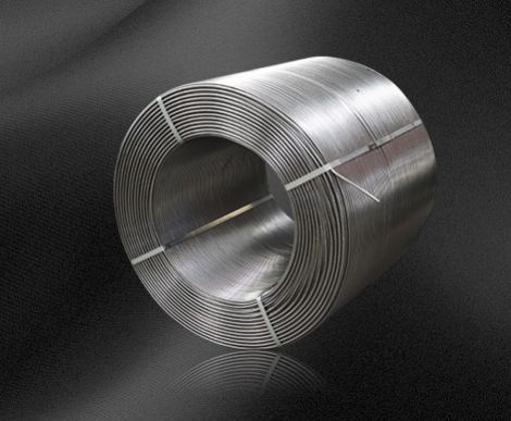 Cored wire for spheroidization